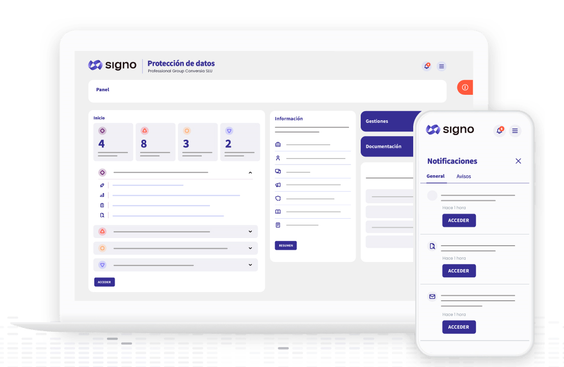 signo herramienta de protección de datos